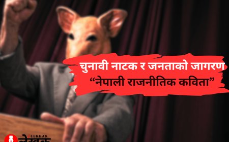 चुनावी नाटक र जनताको जागरण – नेपाली राजनीतिक कविता