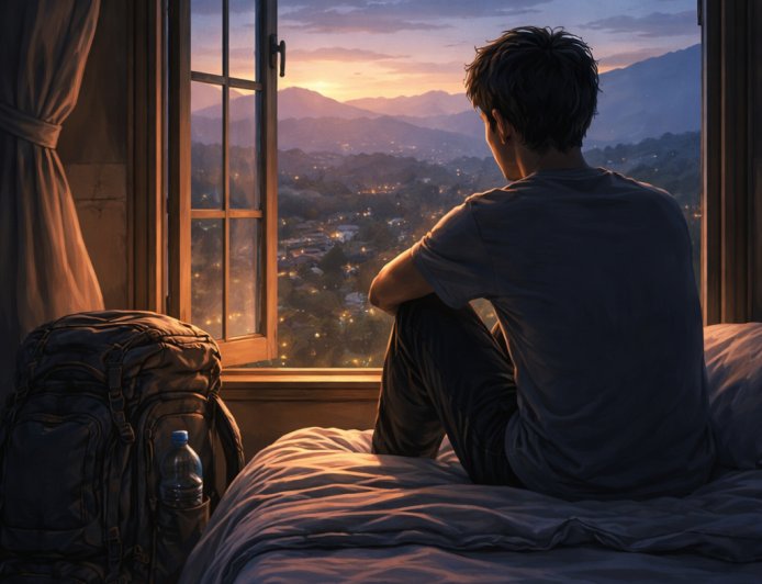 घर छोड्ने रात | भावनात्मक नेपाली कविता | बिनयबिष्णु के. सी. | Lekhak !