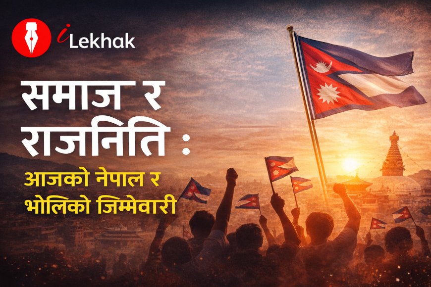 समाज र राजनीति : आजको नेपाल र भोलिको जिम्मेवारी | नेपाली विचार लेख