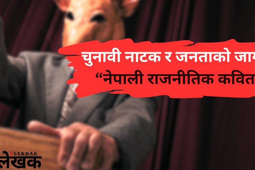 चुनावी नाटक र जनताको जागरण – नेपाली राजनीतिक कविता