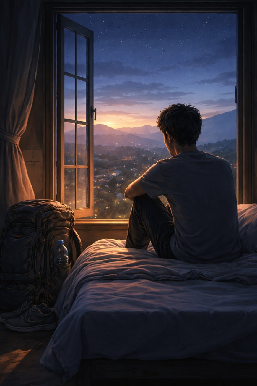 घर छोड्ने रात | भावनात्मक नेपाली कविता | बिनयबिष्णु के. सी. | Lekhak !