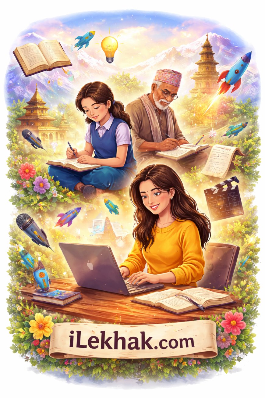 जो कोही पनि लेखक बन्न सक्छ – iLekhak