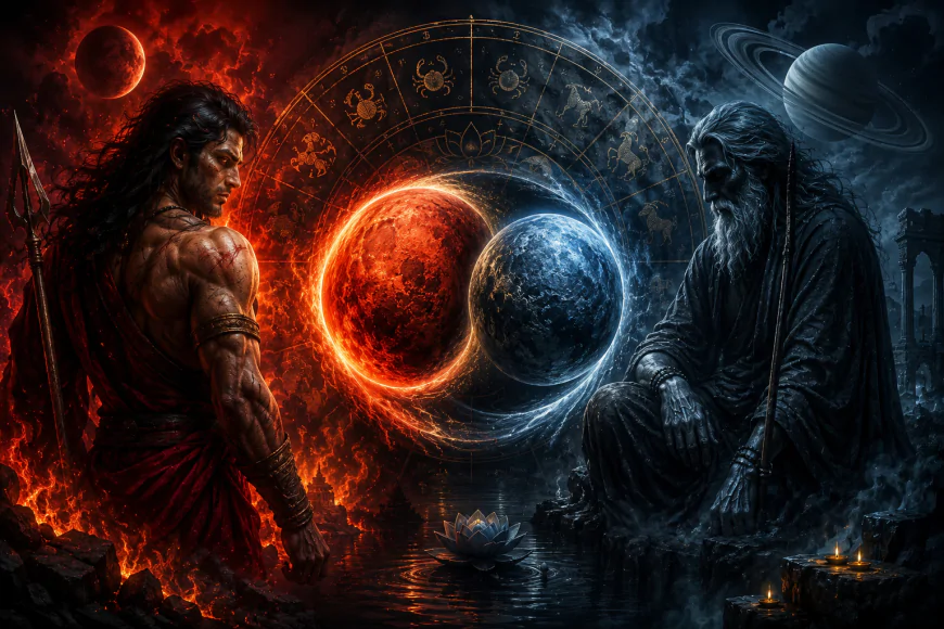 Mars and Saturn in 8th House Secrets: अष्टम भावमा मङ्गल र शनीको रहस्य